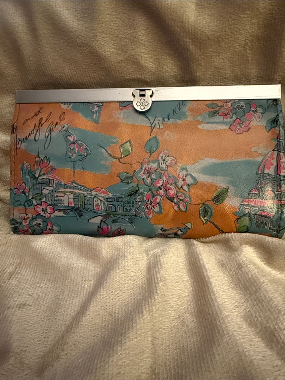 Patricia Nash “Cauchy” Wallet, Beautiful Girl Collection, NWT